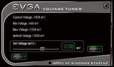 EVGA Voltage Tuner